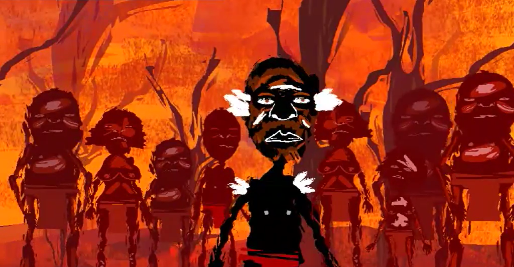 DUST ECHOES – Animations based on twelve Dreamtime Stories from Central Arnhem Land